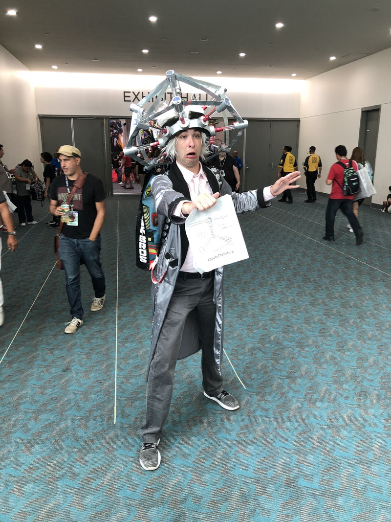 Back to the Futureâs Doc Brown has another crazy scheme.